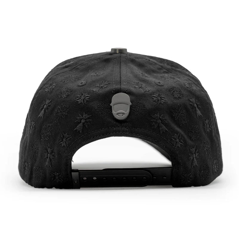 Barbas Hats x Rich The Kid Chrome 1 Blackout Snapback