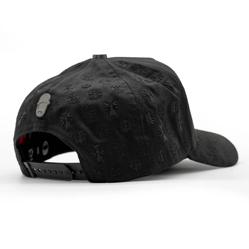 Barbas Hats x Rich The Kid Chrome 1 Blackout Snapback